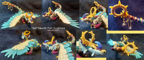 Sol Needle Felt Sculpture